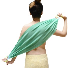 LeapLife Exfoliating Back Scrubber, Body Back Scrubber Towel for Shower, Bath Wash Scrub Cloth Washcloth Washer for Men Women Exfoliation, Body Scrubbing Brush Exfoliator, Roughness 250D