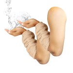 Stone|Life - Makeup Remover Cloths - Prevent Water From Running | Bombshell Beauty Sleeve | 4-in-1 Microfiber Cloths - Washable - Reusable - 4 Count (Champagne)