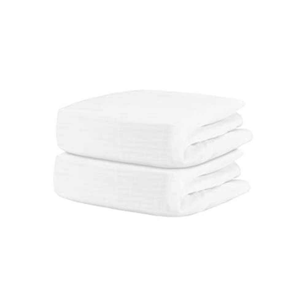 Newton Baby Organic Fitted Crib Sheets (2-Pack) - Ultra Breathable and Soft, 100% Organic Muslin Cotton, Fits All Standard Cribs, White