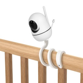 Aobelieve Flexible Twist Mount for HelloBaby HB65/HB66/HB248, ANMEATE SM935E Video Baby Monitor