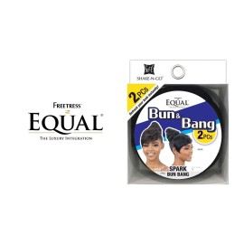 FreeTress Equal Synthetic Bun and Bang - SPARK BUN BANG (P1B/530)