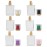 6Pcs Glass Refillable Spray Bottle, Empty Perfume Bottle Atomize Cosmetic for Travel or Home DIY (50ml)