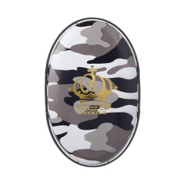 Red by Kiss Premium Pocket Wave X Bow Wow Curved Palm Boar Brush with Case (Hard Bristles)