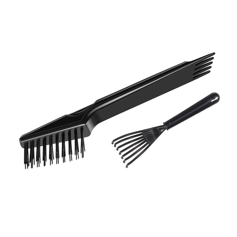 2pcs Hair Brush Cleaner Rakes, Cleaning Tool Set for Removing Hair Dust, Lint, Debris from Hairbrush, Comb, Hot-Air Brush