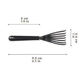 2pcs Hair Brush Cleaner Rakes, Cleaning Tool Set for Removing Hair Dust, Lint, Debris from Hairbrush, Comb, Hot-Air Brush