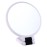LOTIKO 1x 10x Magnifying Handheld Mirror,Travel Folding Hand Held Mirror,Double Sided Pedestal Magnification and True Image Makeup Mirror, Portable Vanity Cosmetic Mirror for Women White
