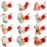 Hedume Set of 12 Ceramic Bird Whistles, Bird Water Whistles, Bird Call Whistle for Water and Bath Play Fun, Birthday Gift, Easter Gift