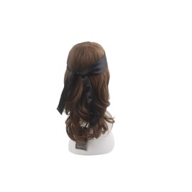 AllMatchWigs 2pcs Edge control soft satin headband 2.4inch width hair wrap bands 20 color choice (black) AllMatchWigs 2pcs Edge control soft satin headband 2.4inch width hair wrap bands 20 color choice (black)