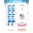 Kalolary Snowflake Gel Nail Strips, Winter Full Wraps Stickers, White Christmas Tree Real Gel Nail Polish Wraps New Year Nail Art Design for Women Girl