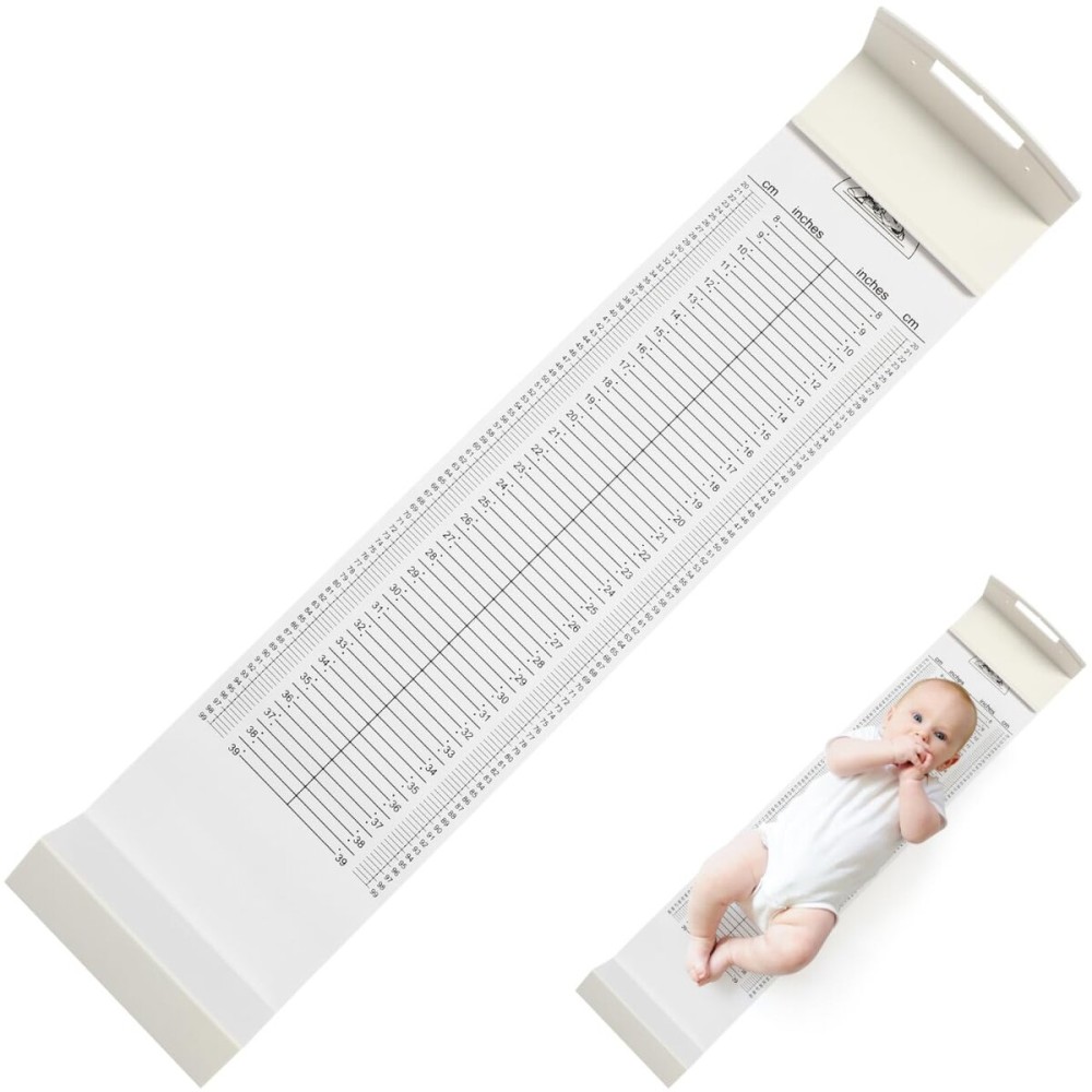 iplusmile Baby Height Measuring Mat, Infantometer Height Ruler, Growth Height Chart, Chart Soft Grow Height Chart Tape for Toddler Newborn