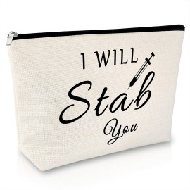 Sfodiary Nurse Gift Makeup Bag Nurse Practitioner Gifts Birthday Gift for Women Appreciation Gift for Girl Cosmetic Bag Nursing School Student Graduation Gift Travel Cosmetic Pouch