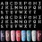 PAGOW Rhinetone Letters Nail Studs, 3D Capital Alphabet Metal Art Beauty Design Charm Trim DIY Manicure Jewelry Making Crafts Decoration for Women Xmas52Pcs Silver