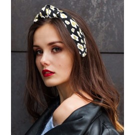 YETASI Satin Leopard Headbands for Women are Classy. Chic Cheetah Fashion Headband Designer Beige, Black Knotted Headband for Women YETASI Satin Leopard Headbands for Women are Classy. Chic Cheetah Fashion Headband Designer Beige, Black Knotted Headband for Women