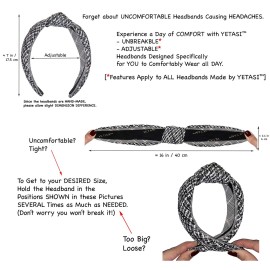 YETASI Satin Leopard Headbands for Women are Classy. Chic Cheetah Fashion Headband Designer Beige, Black Knotted Headband for Women YETASI Satin Leopard Headbands for Women are Classy. Chic Cheetah Fashion Headband Designer Beige, Black Knotted Headband for Women