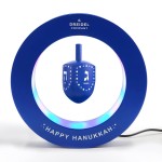 The Dreidel Company Hanukkah Floating Dreidels, Chanukkah Decorations (Levitating Dreidel in O\'Ring)