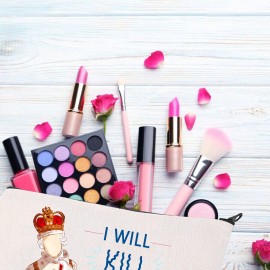 BDPWSS Musical Gift Musical Makeup Bag For Women Musical Fans Gift I Will Kill Your Friends And Your Family To Reminder You Of My Love Cosmetic Bag (Remind you of love) BDPWSS Musical Gift Musical Makeup Bag For Women Musical Fans Gift I Will Kill Your Friends And Your Family To Reminder You Of My Love Cosmetic Bag (Remind you of love)