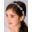 SWEETV Flower Girl Headpiece for Wedding Headband Silver Princess Hair Accessories Little Girls Toddler Kids Crystal Hair Bands for First Communion