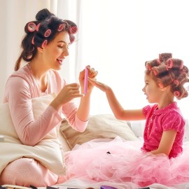 8 Pieces Stone Nail File Pumice Stick for Fingernails Pumice Rock Nail Cuticle Pusher Rock File for Home Salon Toenail Buffing Tool(Pink)