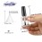 Agidea Empty Nail Polish Bottles with Brush Cap, 15ml Empty Glass Refillable Nail Polish Bottles with Mixing Agitator Balls & Funnels, Pack of 6