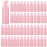 35 pcs 2oz (60ml) Foam Soap Dispensers Mini Plastic Refillable Travel Bottles with Pump for Hand Sanitizer Lash Shampoo Castile Liquid Pink