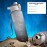 DEARART 32oz Grey Multicolor Water Bottle, Detachable Straw Wide Mouth Motivational & Time Marker with Handle Easy Carried, Suit Travel Office Yoga Gym School Work etc.