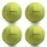 Tennis Balls for Walkers 4 Pack, RMASCOV Precut Tennis Balls for Walkers,Walker Balls Tennis Ball for Chair Legs(Yellow)