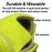 Tennis Balls for Walkers 4 Pack, RMASCOV Precut Tennis Balls for Walkers,Walker Balls Tennis Ball for Chair Legs(Yellow)