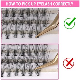 Fenshine Cluster Lashes Individual Lashes Wide Stem 0.07D 10D/20D Curl Mix 9-14mm Length DIY Eyelash Extension Individual Soft False Lashes for Personal Use at Home Fenshine Cluster Lashes Individual Lashes Wide Stem 0.07D 10D/20D Curl Mix 9-14mm Length DIY Eyelash Extension Individual Soft False Lashes for Personal Use at Home