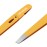 MR.GREEN Eyebrows Tweezers Colorful Beauty Fine Hairs Puller Makeup Tools Stainless Steel Slanted Eye Brow Clips Removal (Orange)