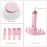 Makeup Brush Cleaner Dryer, Neeyer Super-Fast Electric Brush Cleaner Machine Automatic Brush Cleaner Spinner Pink color