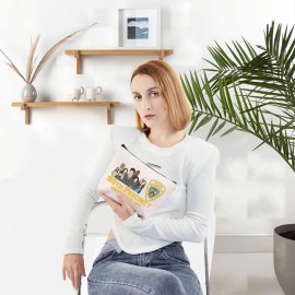 LEVLO Brooklyn 99 TV Show Cosmetic Makeup Bag - 99TH Precinct NY Fans Gift - Zipper Pouch Merchandise