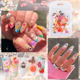 BAIYIYI Candy Decor for Nails Multi Shape Resin Candy Sweet Charms 3D Cute Slime Charms Beads Flatback Dessert Ice Cream Design for DIY Nail Art Craft Accessories with Tweezers(100 Pieces) BAIYIYI Candy Decor for Nails Multi Shape Resin Candy Sweet Charms 3D Cute Slime Charms Beads Flatback Dessert Ice Cream Design for DIY Nail Art Craft Accessories with Tweezers(100 Pieces)