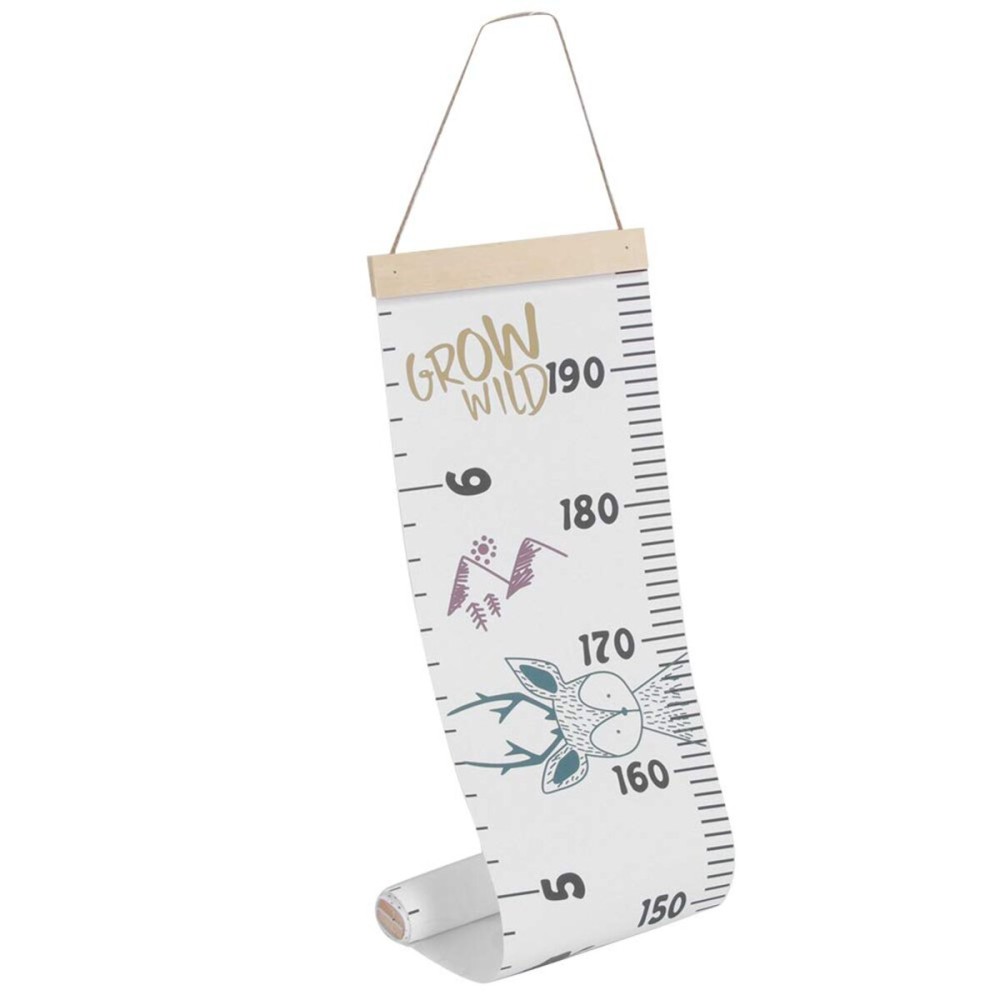 Wall Height Chart, Baby Growth Chart Cute Wall Ruler Growth Chart for Baby Girls Boys Toddler Bedroom(1, Blue) height chart kid