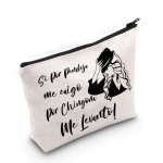 G2TUP Music Lover Makeup Bag Cosmetic Bag with Zipper Latina AF Gift for Fans