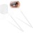 2 Pieces Lash Mirror for Eyelash Extensions Large Square Stainless Steel Eyelash Mirror Lash Tools(White)