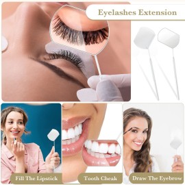 2 Pieces Lash Mirror for Eyelash Extensions Large Square Stainless Steel Eyelash Mirror Lash Tools(White) 2 Pieces Lash Mirror for Eyelash Extensions Large Square Stainless Steel Eyelash Mirror Lash Tools(White)