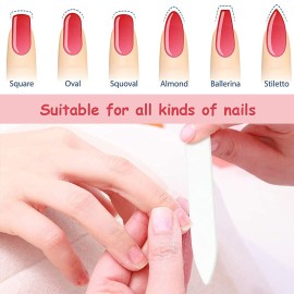 5 Pack Glass Nail Files with Case Crystal Glass Fingernail Files Double Sided Glass Nail File Mixed Color Manicure Set for Gentle Nail Care Christmas Gifts Stocking Stuffers for Women 5 Pack Glass Nail Files with Case Crystal Glass Fingernail Files Double Sided Glass Nail File Mixed Color Manicure Set for Gentle Nail Care Christmas Gifts Stocking Stuffers for Women