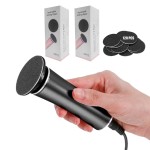 Electric Foot File Callus Remover Professional Foot File Pedicure Tools Adjustable Speed 120pcs Replacement Sandpaper disc Easy to Remove Cutin Dead Skin calluses(Black 120pcs)