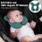 KAKIBLIN Baby Travel Pillow, Infant Head and Neck Support Pillow for Car Seat, Pushchair, for 0-1 Years Old Baby (Green)