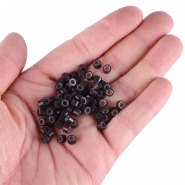 Orgrimmar Hair Extension Tool Kit Hair Extension Remove Pliers Pulling Hook 500 PCS Micro Silicone Rings Bead Device Tool Kits for Professional Hair Styling Tools Accessory (Dark Brown) Orgrimmar Hair Extension Tool Kit Hair Extension Remove Pliers Pulling Hook 500 PCS Micro Silicone Rings Bead Device Tool Kits for Professional Hair Styling Tools Accessory (Dark Brown)