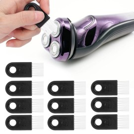 Electric Shaver Cleaning Brush,Shaver Cleaner Brush,10pcs Multifunctional Electric Shaver Cleaning Brush, Practical Trimmer Cleaning Brush Stubble Removal Shaver Cleaning Tool