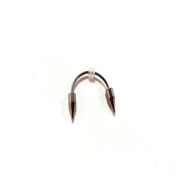 3Pcs No Piercing Stainless Steel Vampire Teeth Fangs Set Barbell Canine Smile Teeth Spike Tiger Lips hoop Ring for Women Men Halloween Party Easter Body Jewelry-D 3pcs