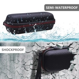 LTGEM EVA Hard Case for Meridian Ball Trimmer Men Body Hair Trimmer - Travel Protective Carrying Storage Bag (Case Only)