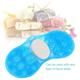 Foot Shower Scrubber, Foot Scrub Acupressure Massager Foot Massage Pumice Scrub Exfoliating Cleaner Foot Exfoliating Foot Cleaner Foot Shower Scrubber, Foot Scrub Acupressure Massager Foot Massage Pumice Scrub Exfoliating Cleaner Foot Exfoliating Foot Cleaner