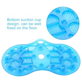 Foot Shower Scrubber, Foot Scrub Acupressure Massager Foot Massage Pumice Scrub Exfoliating Cleaner Foot Exfoliating Foot Cleaner Foot Shower Scrubber, Foot Scrub Acupressure Massager Foot Massage Pumice Scrub Exfoliating Cleaner Foot Exfoliating Foot Cleaner