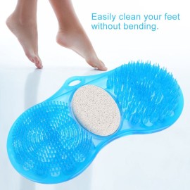Foot Shower Scrubber, Foot Scrub Acupressure Massager Foot Massage Pumice Scrub Exfoliating Cleaner Foot Exfoliating Foot Cleaner Foot Shower Scrubber, Foot Scrub Acupressure Massager Foot Massage Pumice Scrub Exfoliating Cleaner Foot Exfoliating Foot Cleaner