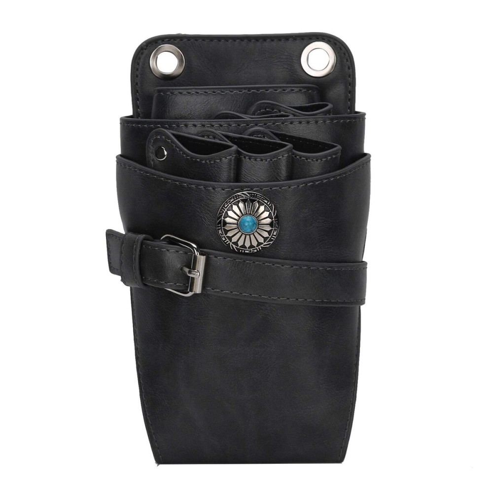Barber Pocket Pouch, Small PU Pocket Hairdressing Tool with Adjustable Belt Multiple Pockets Professional Practical Waist Pouch for Barber Black Barber Pocket Pouch, Small PU Pocket Hairdressing Tool with Adjustable Belt Multiple Pockets Professional Practical Waist Pouch for Barber Black