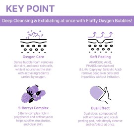 Toi:L Gentle Touch Bubble Peeling Body Pad(5pads), Body Scrub, Exfoliating Mitt for Body, Exfoliating gloves, washcloth, body loofah, dense bubble bath, bath shower, kp bump eraser