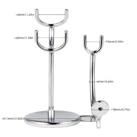 Aethland Shaving Brush Set with Black Solid Wood Handle, Shaving Kit for Men Includes Shaving Brush, Dia 3.1 inches Stainless Steel Shaving Bowl & Shaving Stand Wet Shaving Gifts for Men Aethland Shaving Brush Set with Black Solid Wood Handle, Shaving Kit for Men Includes Shaving Brush, Dia 3.1 inches Stainless Steel Shaving Bowl & Shaving Stand Wet Shaving Gifts for Men