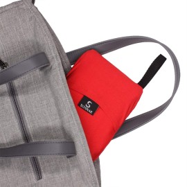 SLYNNAR Car Seat Travel Bag for Airplane - Fits Convertible Car Seats, Infant carriers & Booster Seats, Black Upgrade